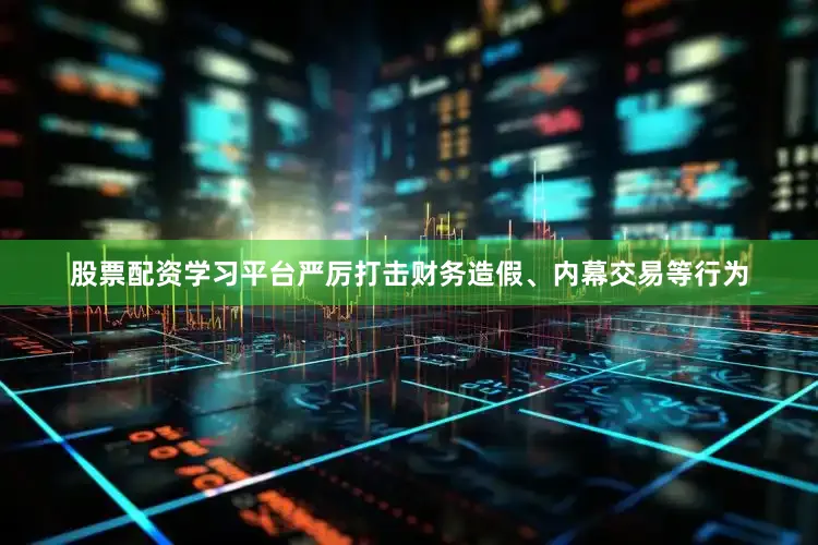 股票配资学习平台严厉打击财务造假、内幕交易等行为